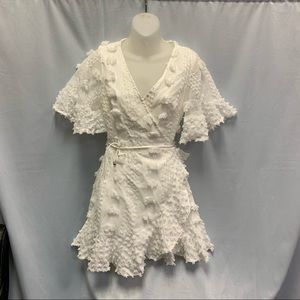 Indikah Wrap Dress, NWT, Size XS